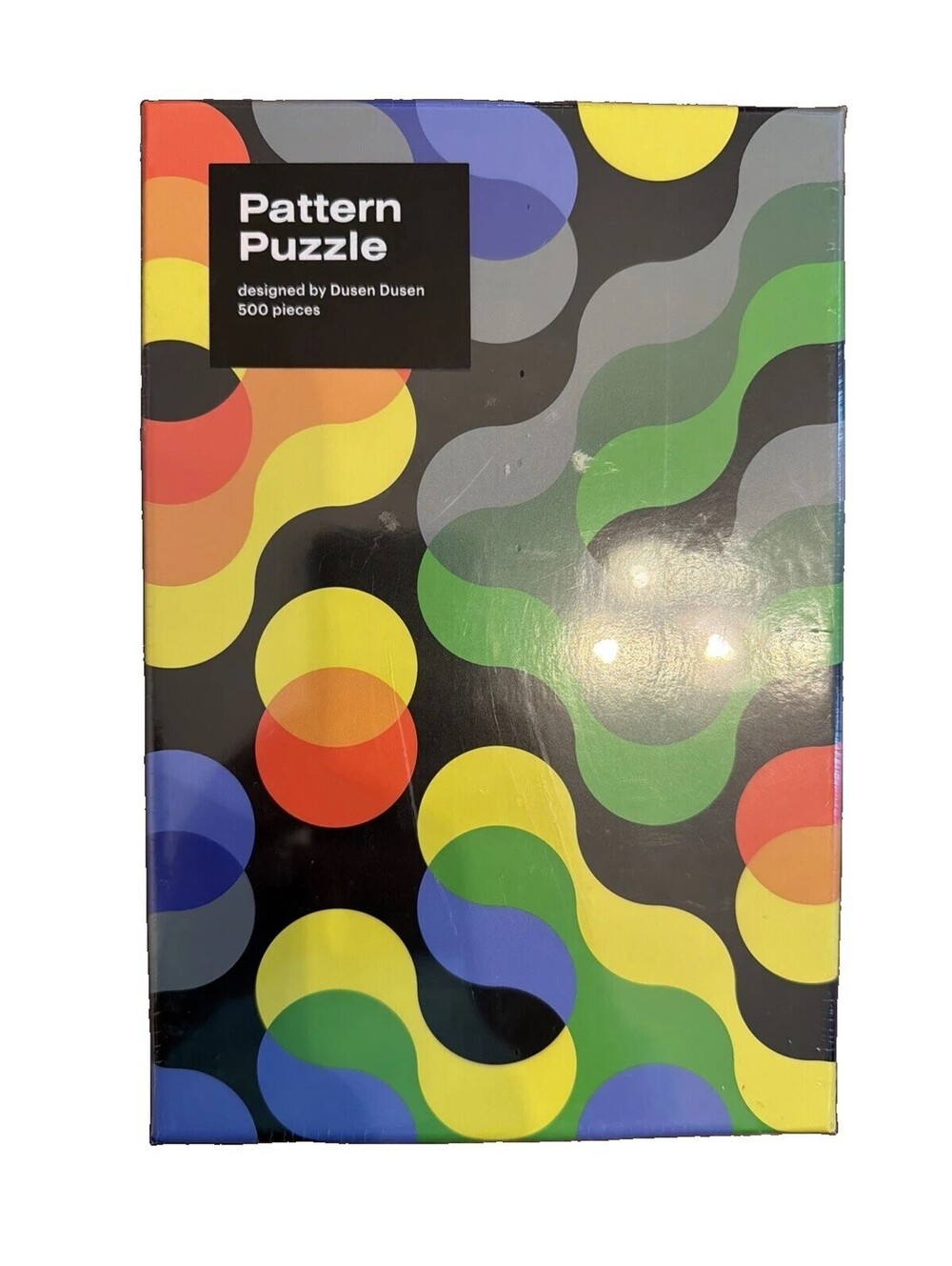New Dusen Dusen Arc Print 500 Piece Puzzle After Image Mind Bender Color Shifter